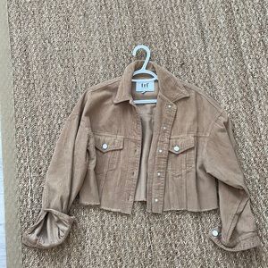 Zara corduroy beige jacket - never worn